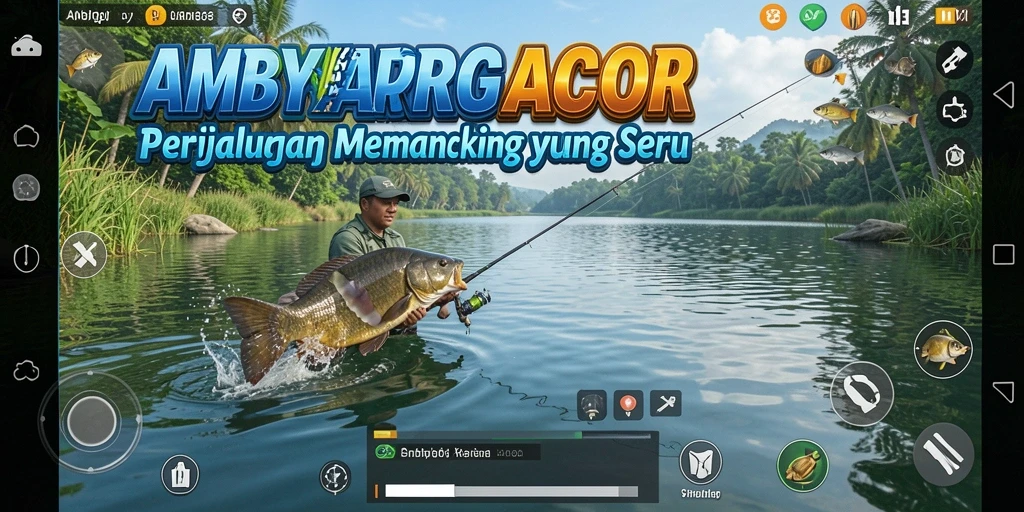 Tangkapan besar di AMBYARGACOR saat memancing.