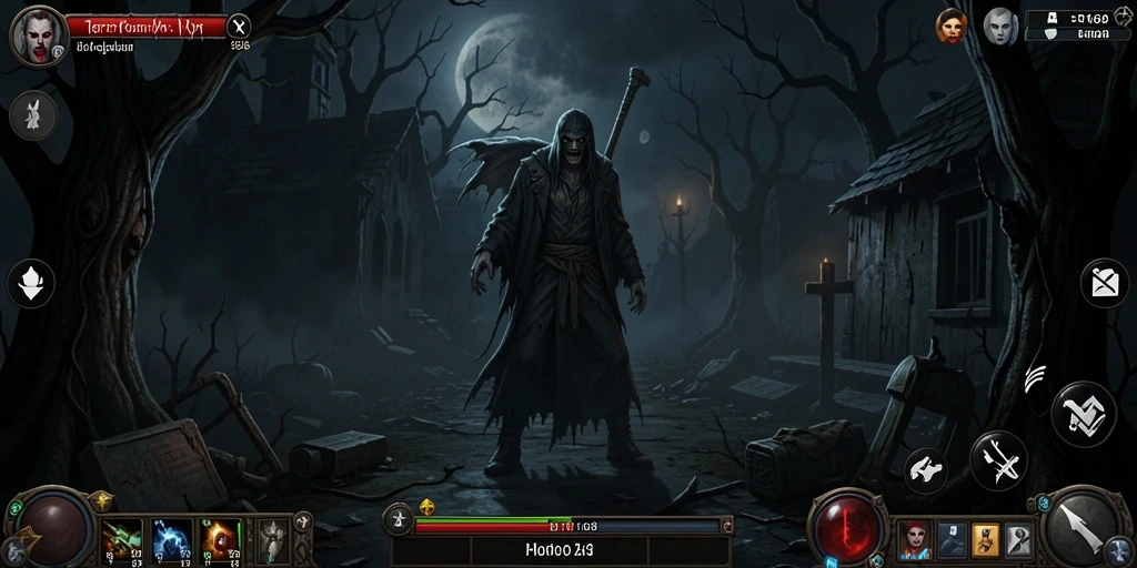 Gameplay menegangkan FB168 dengan suasana Horror yang mendalam.