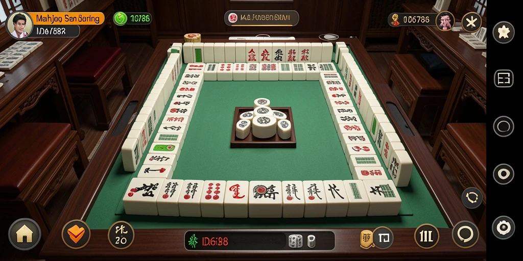 Gameplay Mahjong seru di ID6788 dengan tantangan menanti.