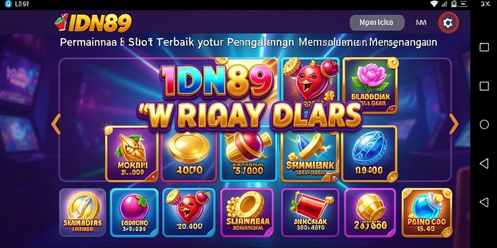 Screenshot utama IDN89 menampilkan gameplay Slot yang menarik dan memikat.