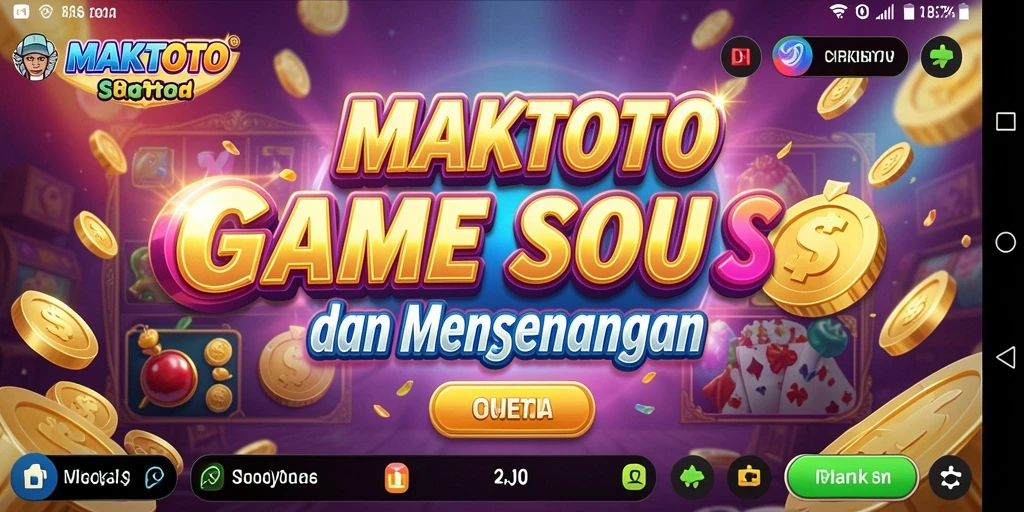 Gameplay menarik di <strong>MAKTOTO</strong> dengan berbagai mesin slot.