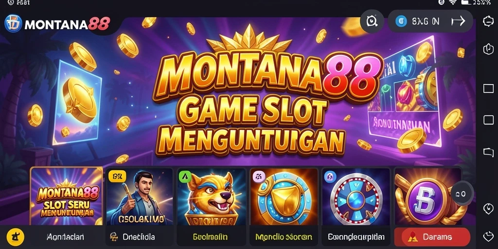 Tampilan gameplay MONTANA88 yang mengasyikkan dan penuh warna.