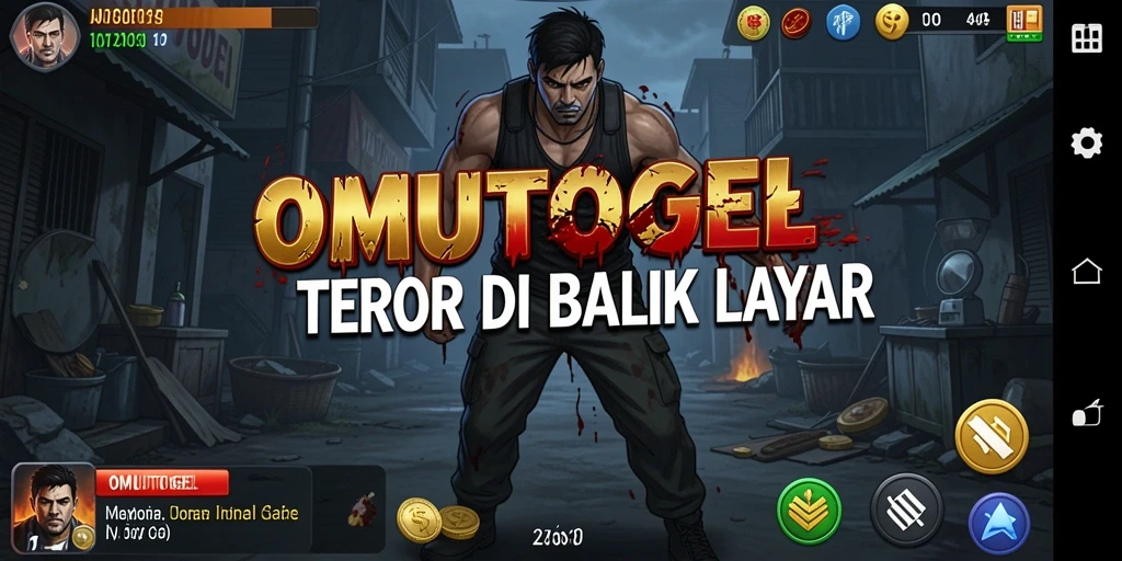 Tangkapan layar <strong>OMUTOGEL</strong> menampilkan suasana menegangkan di dalam gameplay.