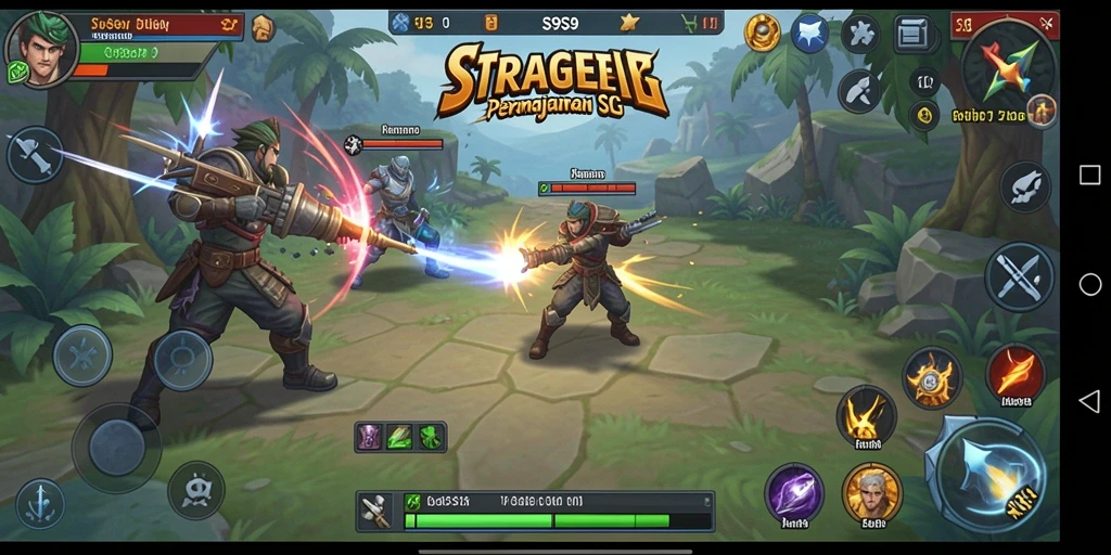 Gameplay S9S9 yang menegangkan dan penuh taktik strategi.